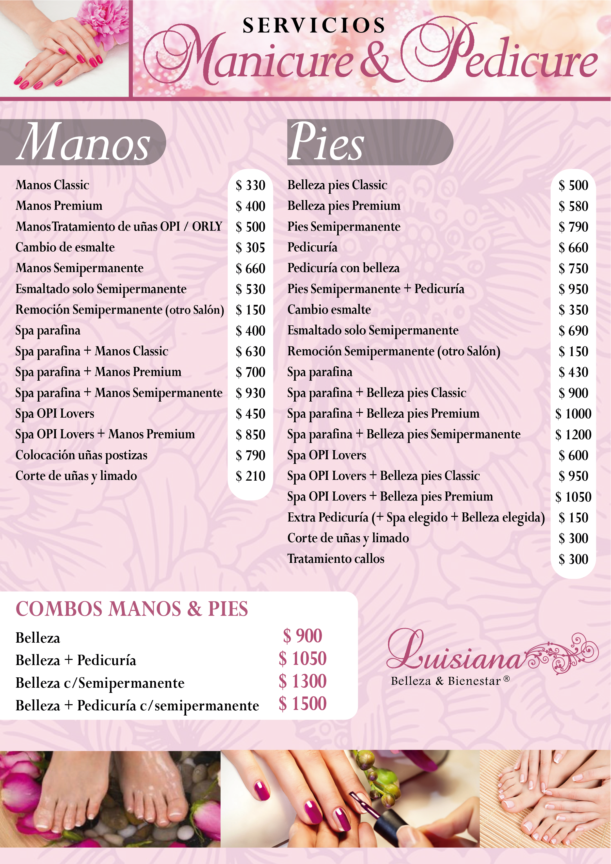 Carta de Lusiana Belleza & Bienestar — página 5